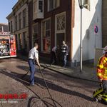 Brand in keuken van woning Broederstraat