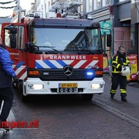 Vreemde lucht in pand Oudestraat Kampen
