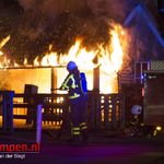Brand verwoest bijgebouw van kinderboerderij