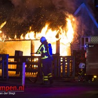 Brand verwoest bijgebouw van kinderboerderij