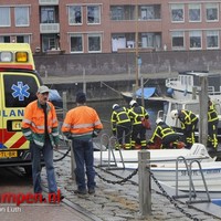 Persoon te water geraakt Buitenkade Kampen