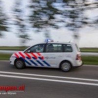 Motorrijder ten val op de Frieseweg