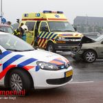Een gewonde bij ongeval op kruising bij Stadsbrug