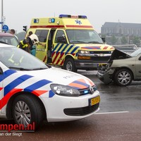 Een gewonde bij ongeval op kruising bij Stadsbrug