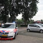 Korte zolderbrand na kortsluiting