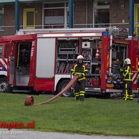 Brandje in woning Jacob Catsstraat