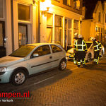 Melding gaslucht blijkt lekkende benzinetank auto