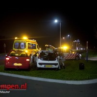 Gewonde bij ongeval op de Veilingweg IJsselmuiden