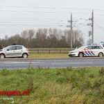 Eenzijdig ongeval op de N50 bij Zalkerbroek
