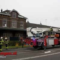 Storm zorgt voor schade NS station Kampen