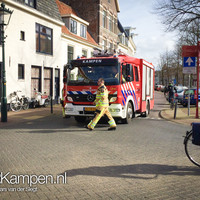 Persoon te water Vloeddijk Kampen