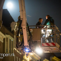 Politie ontdekt wietplantage in pand Oudestraat Kampen