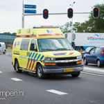 Twee gewonden bij ongeval Zambonistraat Kampen