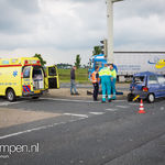 Gewonde bij ongeval op de N50 bij Zalk