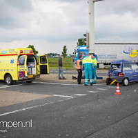 Gewonde bij ongeval op de N50 bij Zalk
