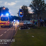 Ravage bij eenzijdig ongeval Beneluxweg Kampen