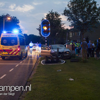 Ravage bij eenzijdig ongeval Beneluxweg Kampen