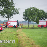Flinke gaslekkage bij woning Wittensteinse Allee Kamperveen