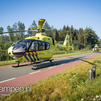 Vijf (zwaar)gewonden bij ernstig ongeval Hanzeweg Dronten - Kampen