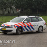 Zoektocht naar vermist persoon in IJssel bij Kampen