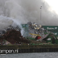 Brand Kampen: geen gezondheidsrisico's buiten afgezet effectgebied
