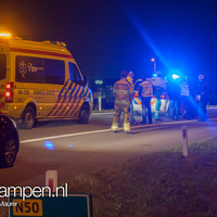 Bestuurster gearresteerd na bizar ongeval N50 Kampen-Zuid