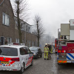 Brand in woning aan de Noordweg in Kampen