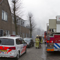 Brand in woning aan de Noordweg in Kampen