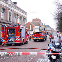 Schoorsteenbrand bij woning Cellebroedersweg Kampen
