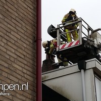 Kleine schoorsteenbrand Pannekoekendijk Kampen