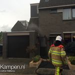 Brand in garage Waterkers Kampen