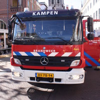 Brandweer verricht metingen in pand Oudestraat Kampen