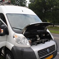 Dieselspoor op de Europa-Allee