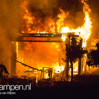 Grote Brand Sushi & Grill Restaurant Flevoweg Kampen