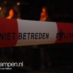 Gasfles vat vlam in Grafhorst