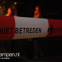 Gasfles vat vlam in Grafhorst