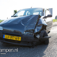 Kopstaart botsing N50 Zalkerbroek