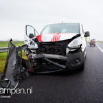 N50 bij Kampen-Zuid tijdelijk dicht na ongeval