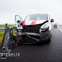 N50 bij Kampen-Zuid tijdelijk dicht na ongeval