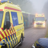Verkeersinfarct in en rond Kampen na ongevallen
