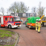 Gaslekkage hogedrukleiding Hogeweg Kamperveen
