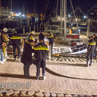 Isolatiemateriaal begint te smeulen op boot in Kampen