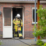 Schuurbrand bij woning aan de Boomgaard in Kampen